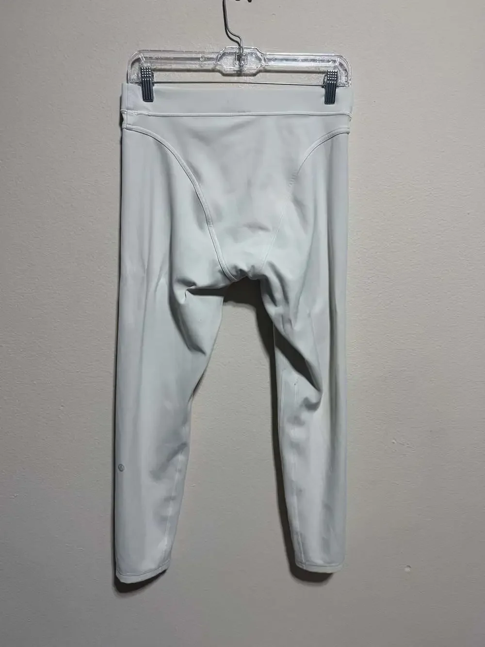 Lululemon Women's Clear The Court High-Rise White Leggings, Size 10